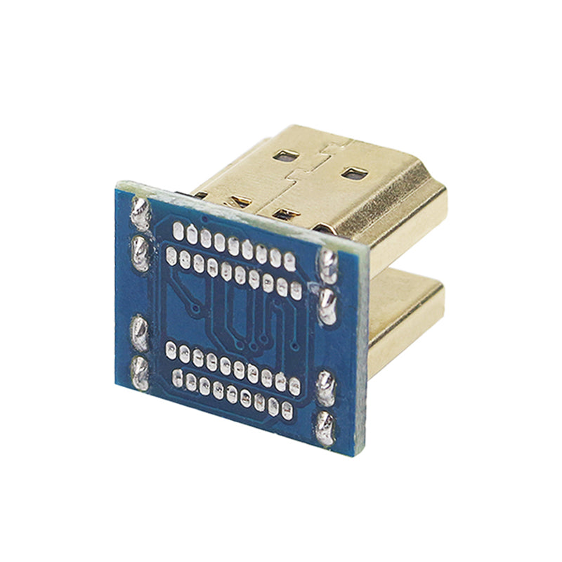 Micro HDMI 1.4 HD Adapter Male to Male Two-way Adapter for Raspberry Pi 3B+ - Catda