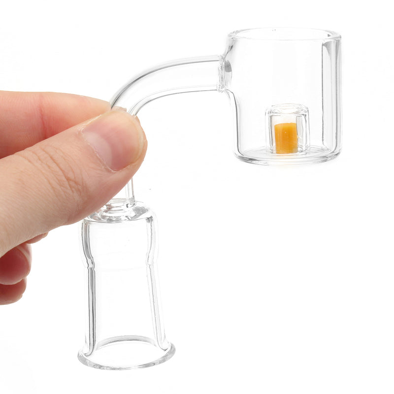 Water Pipe Glass Cap with Quartz Bowl Quartz Nail 18mm/14mm/10mm Male/Female