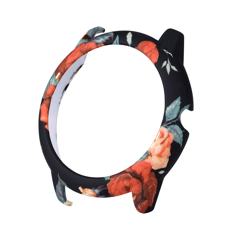 Colorful Pattern Watch Case Watch Cover Case Cover Screen Protector for Haylou Solar LS05