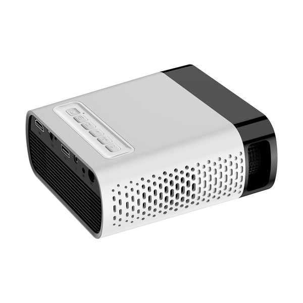 [Mirroring ] Foqucy GX100 Mini Projector Phone Same Screen Portable Home Theater