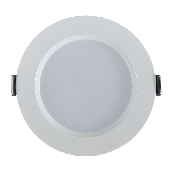 Non-dimmable 5W Round LED Recessed Ceiling Panel Down Light With Driver 85-265V