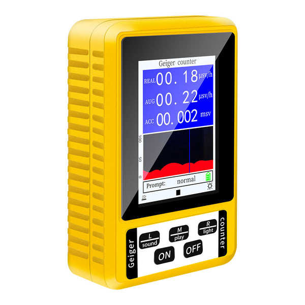 Portable Nuclear Radiation Dual Detector Accurate Measurement Beta Gamma X-Ray Detection Color Screen Wide Energy Range Compact Design - Radiation Monitoring Device