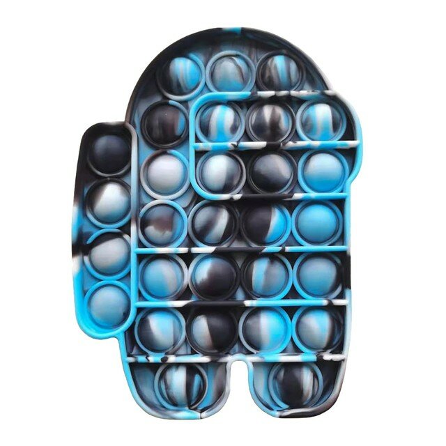 Push Up Bubble Fidget Toys Adult Stress Relief Toy Antistress Soft Squishy Pack Sensory Autism Anti-Stress for Adult Child Toys