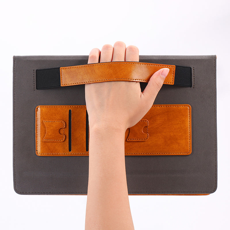 Multifunction Silk Grain Folding PU Leather Case Cover For Huawei T3 10 9.6 Inch Tablet