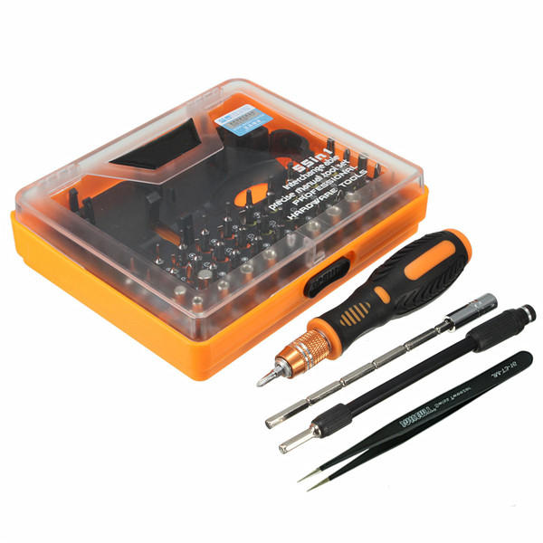 JAKEMY 53 in 1 Multi-Bit Precision Torx Screwdriver Tweezer Phone Repair Tool