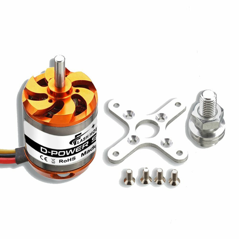 Brushless Motor For RC Airplane - Flash Hobby D3548 790KV 900KV 1100KV 3-5S