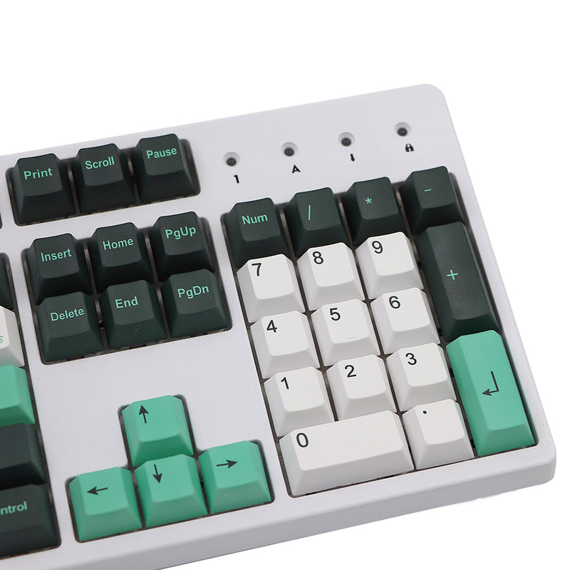 137 Keys Botanic Garden Keycap Set Cherry Profile Sublimation PBT Keycaps for Mechanical Keyboards