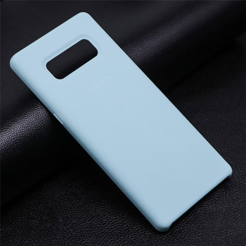 Bakeey Liquid Silicone Soft TPU Case Anti Fingerprint Protective Cover for Samsung Galaxy Note 8