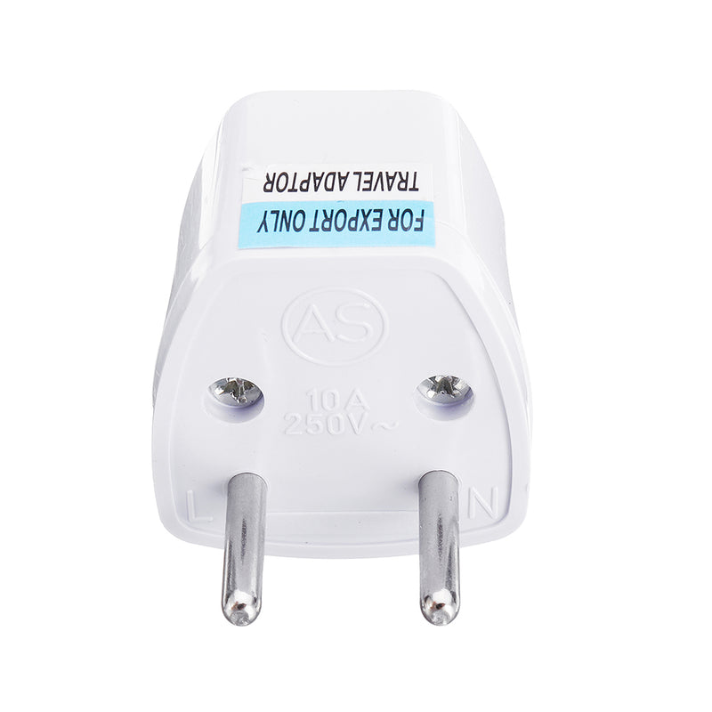 EU European Portable Power Adapter Plug Converter Socket Mini For Phone/Computer/Camera