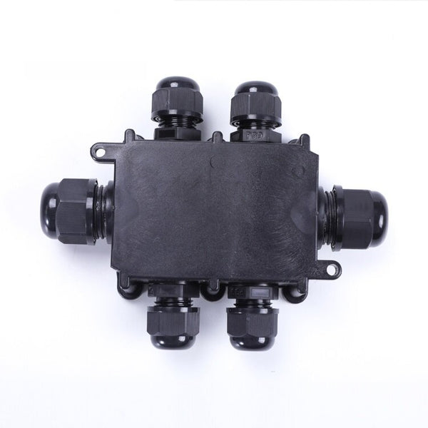 Deenlai 2P/3P/4P Small Plastic PC  IP68 Waterproof Electrical Junction Box 713 with Terminal