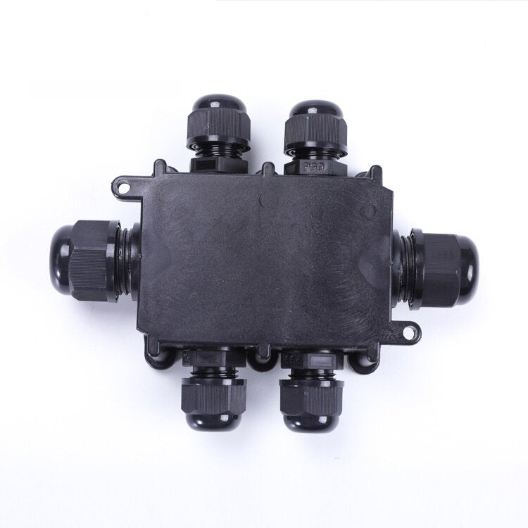 Deenlai 2P/3P/4P Small Plastic PC  IP68 Waterproof Electrical Junction Box 713 with Terminal