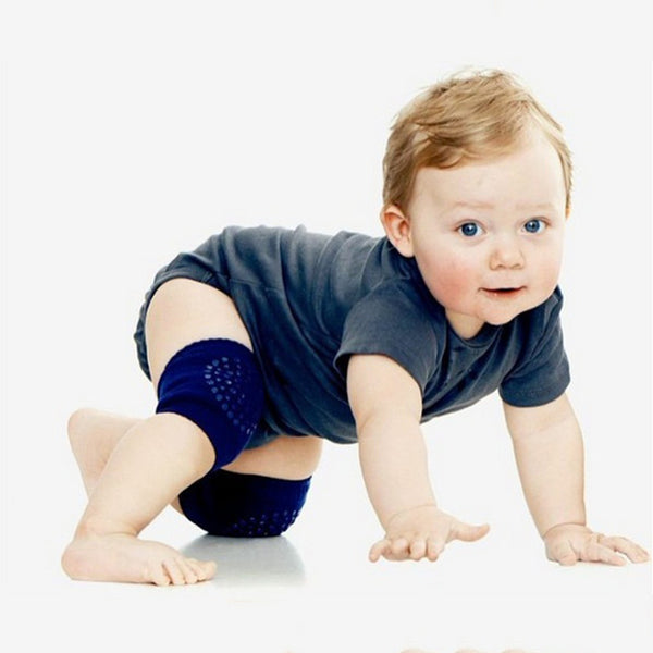 1 Pair Infant Toddler Baby Anti-slip Elastic Knee Pad Crawling Safety Protector Leg Cushion