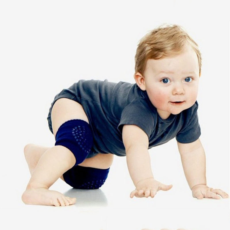 1 Pair Infant Toddler Baby Anti-slip Elastic Knee Pad Crawling Safety Protector Leg Cushion