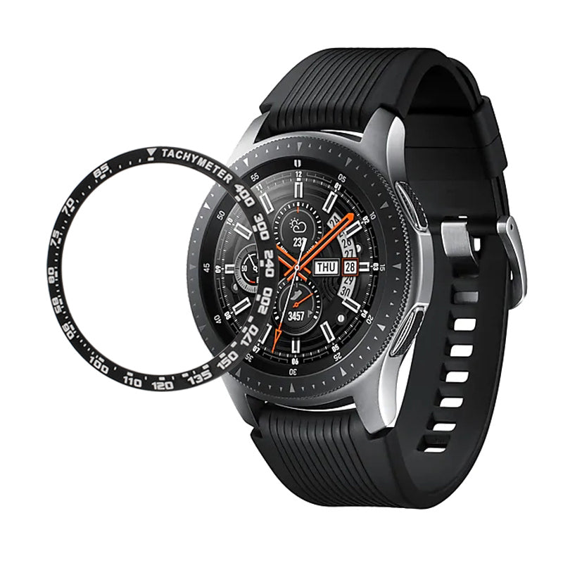 Bakeey Time / Speed Tachymeter Scale Metal Outer Edge Cover Watch Bezel Ring Dial for Samsung Galaxy Watch 42mm