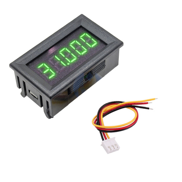 DC 4V-30V 0.36 Inch 5 Digit Mini LED Display Digital Voltmeter Voltage Detector Panel Meter High Accuracy 3 Wires