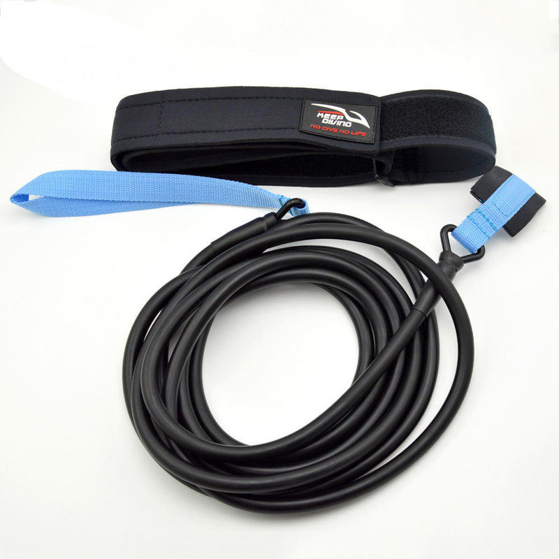 KEEP DIVING ST-002 4M Latex Resistance Bands Tension Tractor Swimming Trainer Diving Equipment