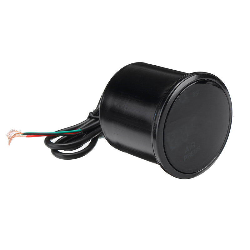 2'' 52mm LED Dual Digital Air Pressure Gauge PSI Air Suspension Meter with Sensors