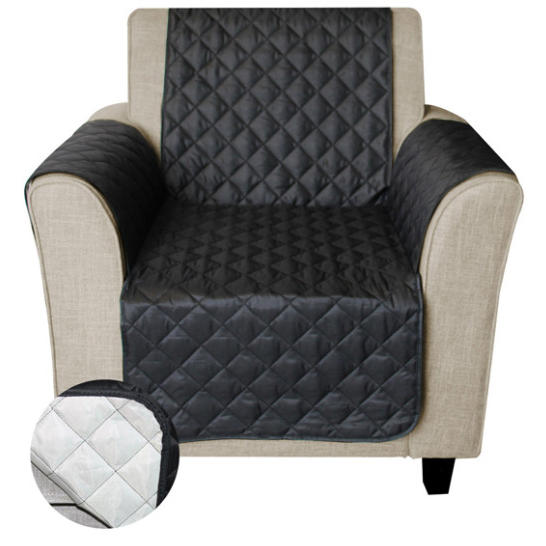 KC-PCP1 Reversible Quilted Furniture Protector Cover Recliner Sofa Cover Home Decor