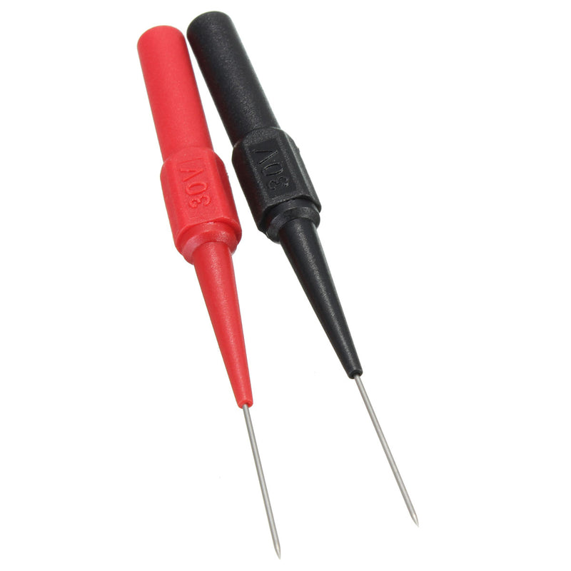 5pcs DANIU Insulation Piercing Needle Non-destructive Multimeter Test Probe Red/Black