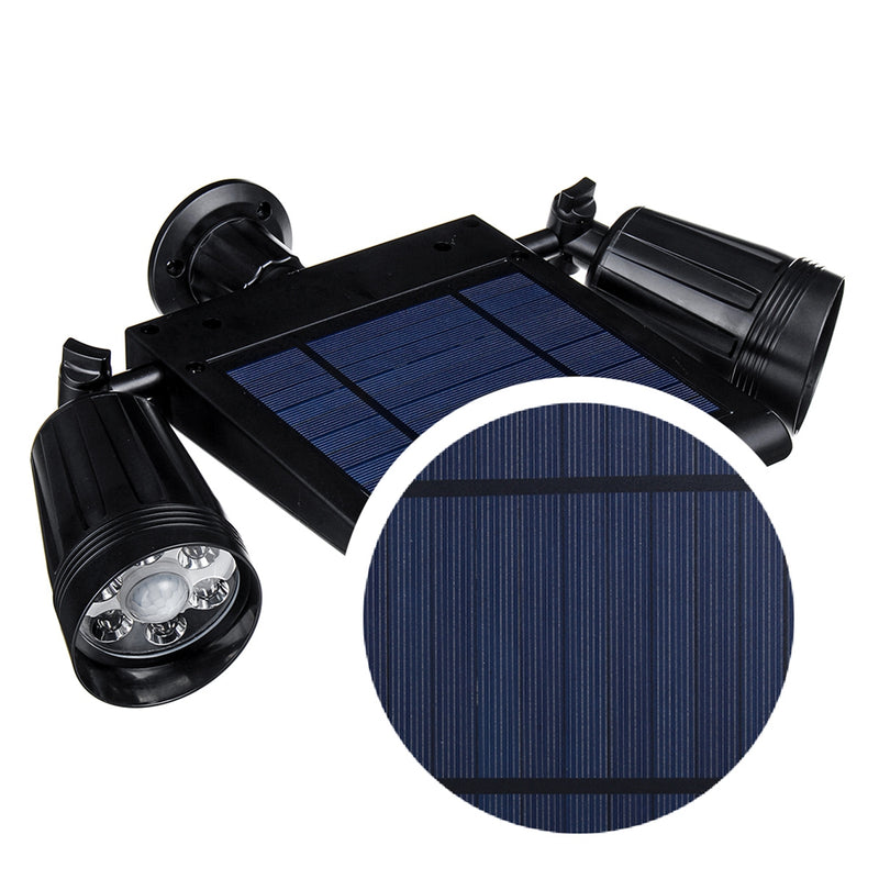 Solar Powered  64 LED PIR Motion Wall Light Home Security Lamp Garden Outdoor