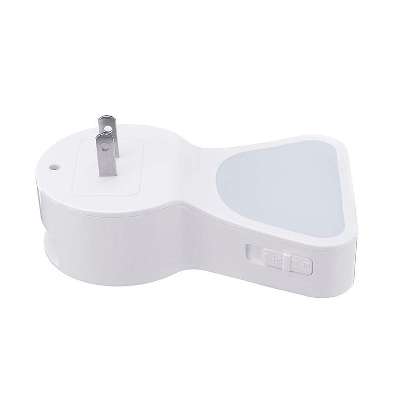 EU/US AC100-240V 5W Light Sense LED Night Light Socket Creative USB Charging Socket