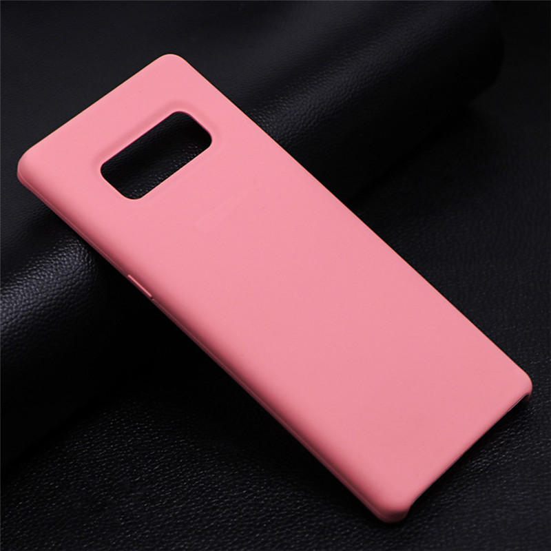 Bakeey Liquid Silicone Soft TPU Case Anti Fingerprint Protective Cover for Samsung Galaxy Note 8