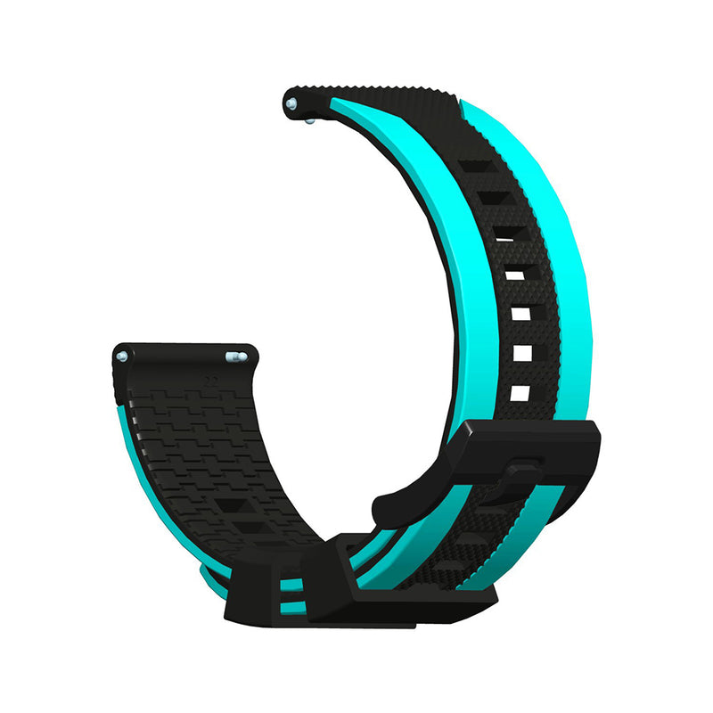 Bakeey Silicone Watch Band Dual Color Watch Strap for Huawei GT2/GT Amazfit GTR