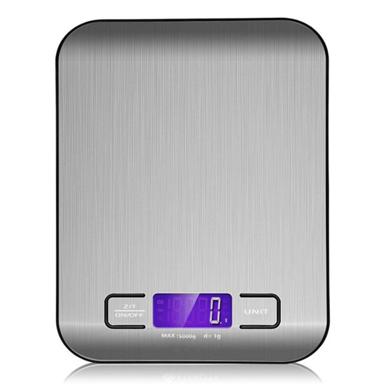 Electronic LCD Digital Kitchen Scale 5000g/1g Multi-function HD Backlit