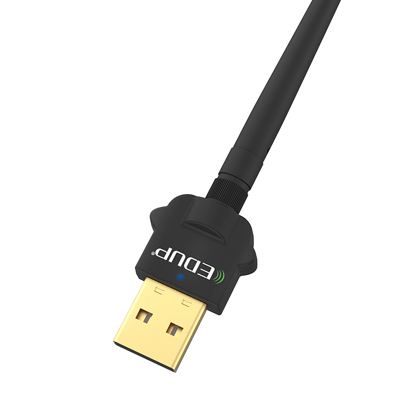 EDUP 1300M Dual Band USB3.0 Wireless WiFi Adpater Network Card 2Dbi Antenna Wireless WiFi Receiver Transmitter Soft AP Mode