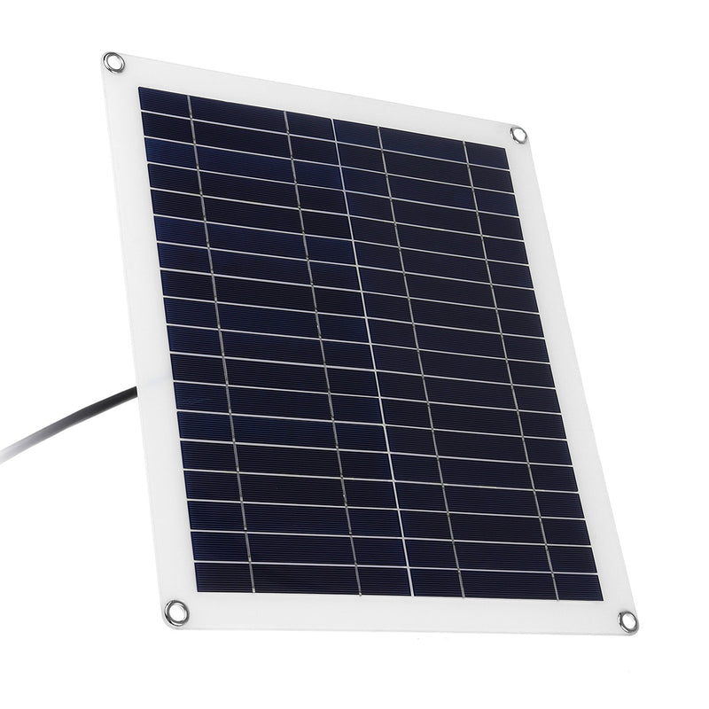 Monocrystalline Solar Panel Solar Powered Panel Kit 2Pcs 5W Bulb With 10A Solar Controller