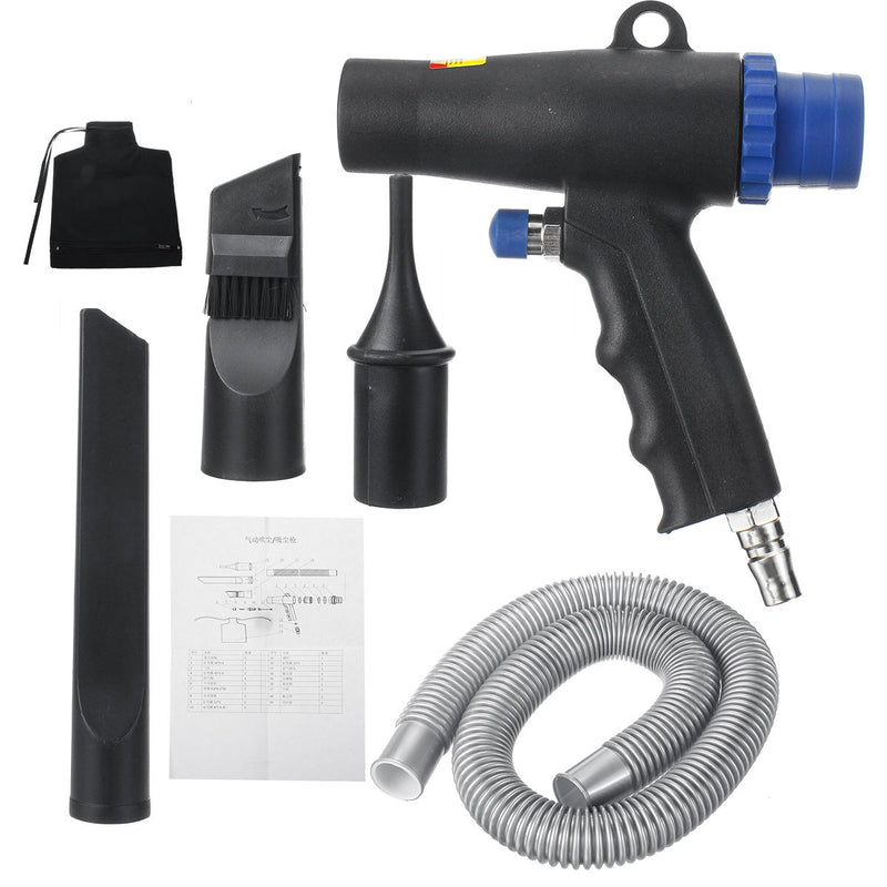 2 In 1 Air Vacuum Blow Pneumatic Blower Sustion Machine Cleaning Tool Kit