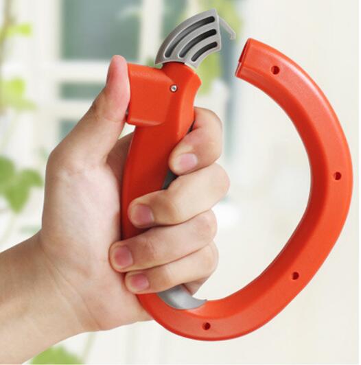 Retractable Portable Hanging Handle Multi Functional Extract D-type Devices Shopping Carry Bag Carrier Holder