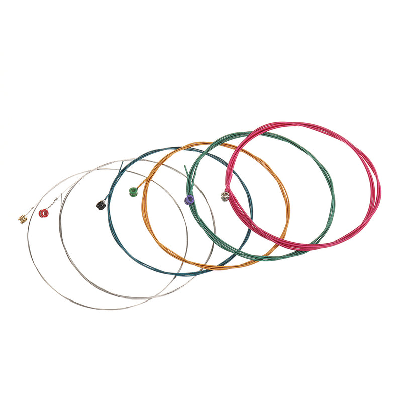 ORPHEE TX620-C Acoustic Guitar Colorful Strings Extra Light Tension Guitar Accessories For Guitar Players