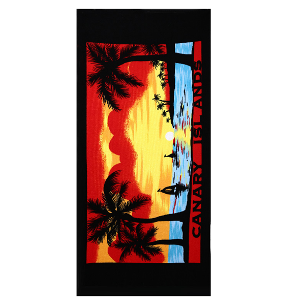 70x150cm Coconut Trees Amorous Feelings Quick Dry Beach Towels Absorbent Microfiber Bath Towel