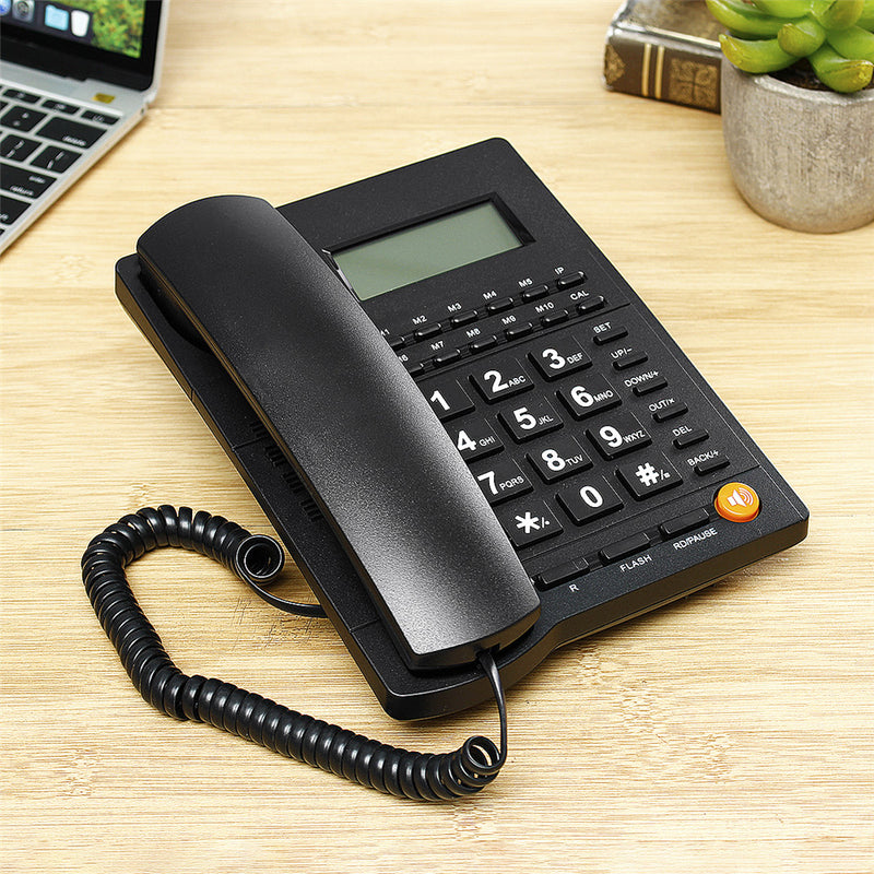 Home Telephone Landline Phone Display Caller ID hands-free Telephone Desk Home Office Hotel Restaurant Use