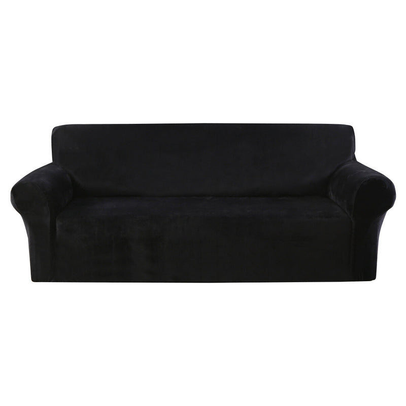1/2/3/4 Seaters Elastic Velvet Sofa Cover Universal Chair Seat Protector Stretch Slipcover Couch Case Home Office Furniture Decoration