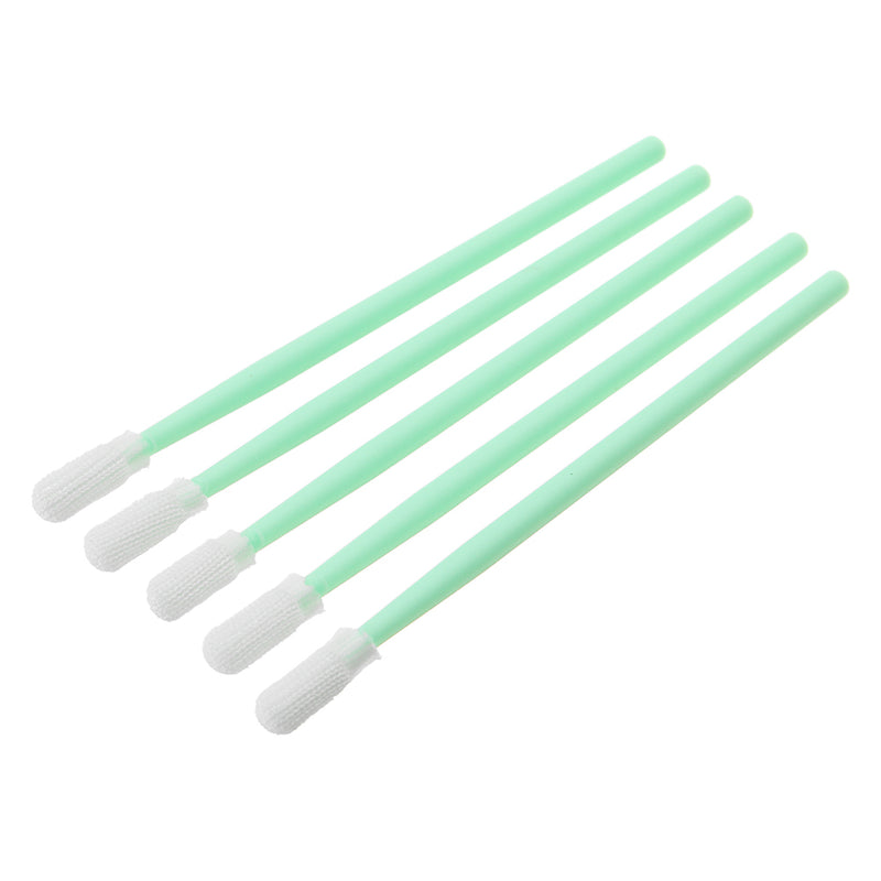 100 Polyester Swab Sticks with Microfiber Cleaning Head for Solvent Printers and Optical Equipment - 100Pcs For Printer