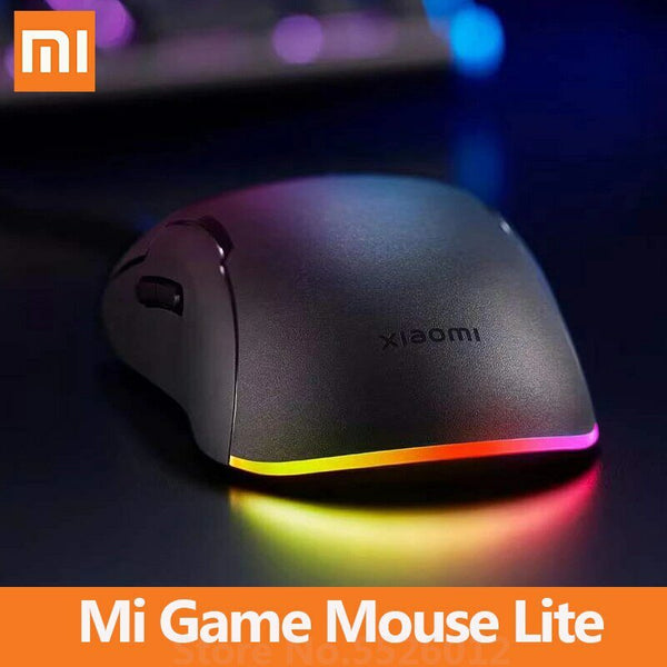 Xiaomi Game Mouse Lite with Rgb Light 220 ips Five Gears Adjusted 80 Million Hits TTC Micro Move 2023