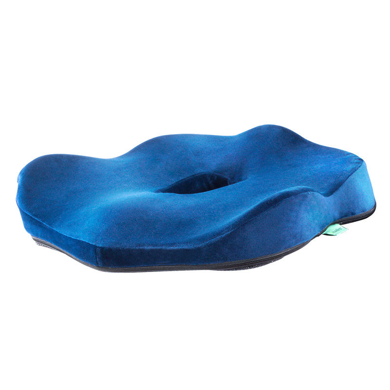 Decompression Memory Foam Cushion Winter Office Butt Cushion Butterfly Non-slip Plush Cushion For Home Office