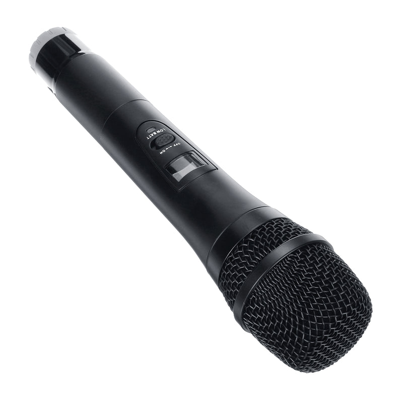 Professional UHF Double Wireless Handheld Karaoke Microphone with 3.5mm Receiver