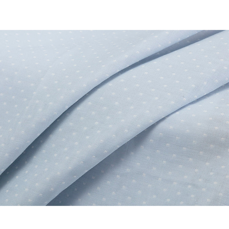 50cmx156cm Eco-friendly Cotton Gauze Fabric Double Layer Sewing Material Fluorescent-free for Diy Making