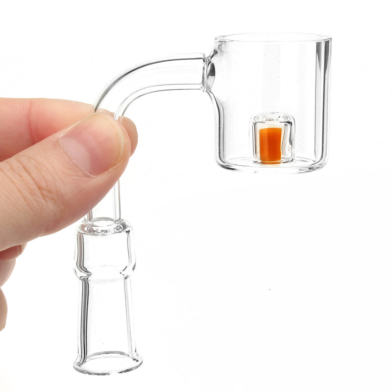 Water Pipe Glass Cap with Quartz Bowl Quartz Nail 18mm/14mm/10mm Male/Female