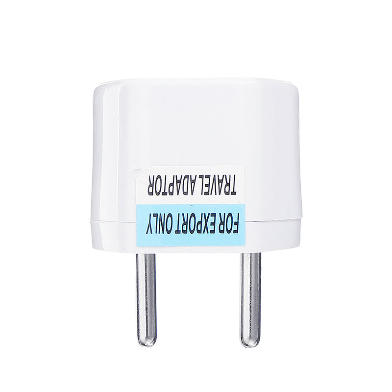EU European Portable Power Adapter Plug Converter Socket Mini For Phone/Computer/Camera