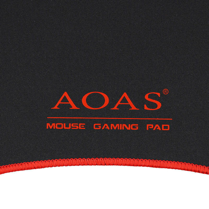 AOAS AS1088 4Pcs Gaming Combo Kit 104 Keys RGB Backlit Keyboard Adjustable 3200DPI Mouse Stereo 40MM Noise Reduction Headset with Mouse Pad