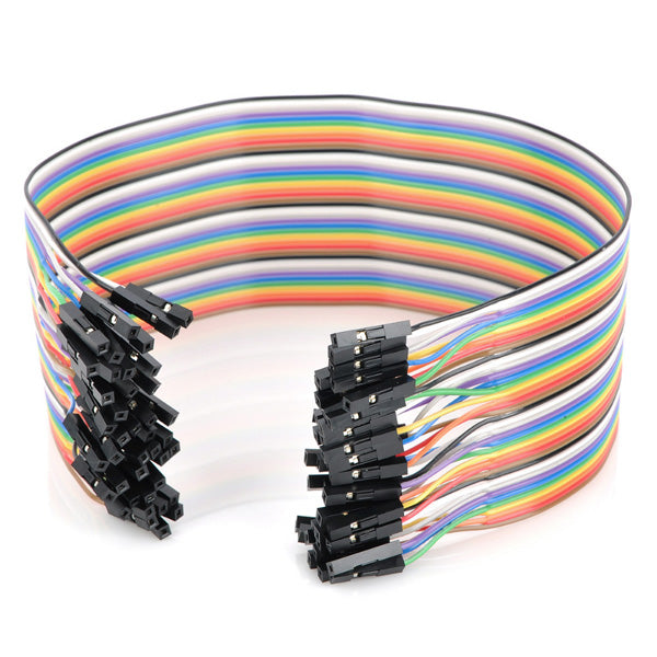200pcs 30cm Female To Female Breadboard Wires Jumper Cable Dupont Wire