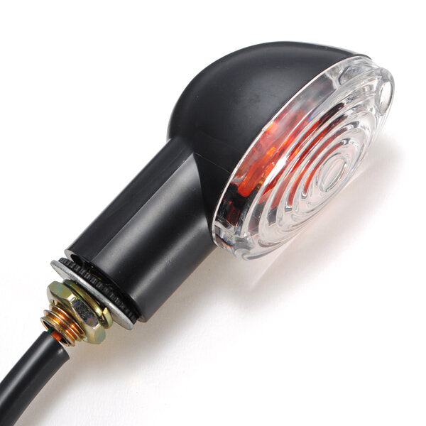 4PCS Mini Cat Eye Turn Light Black for Honda Suzuki Ducati Kawasaki