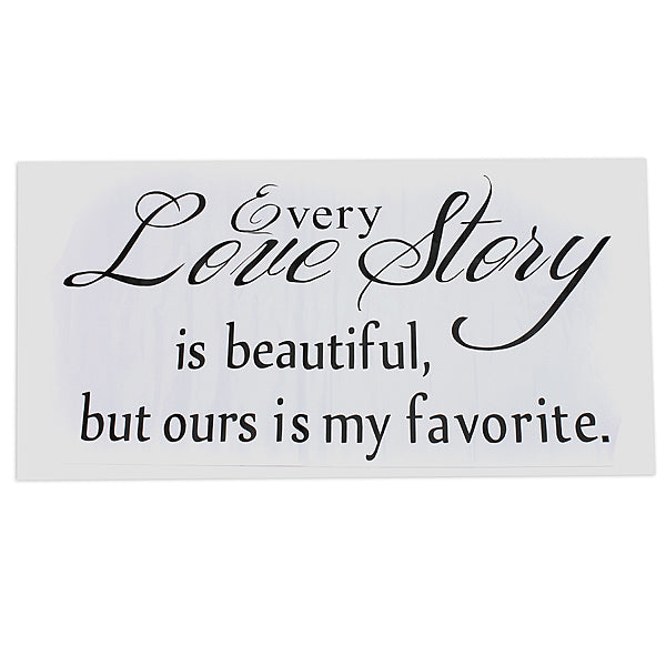 English Proverbs Wall Stickers Love Story  Wall Stickers