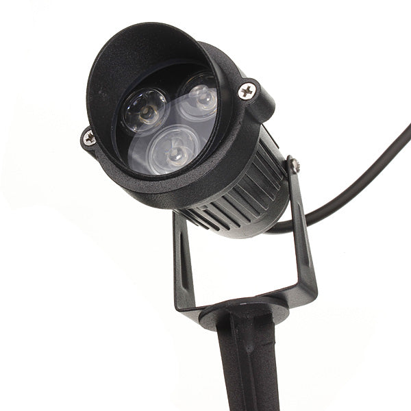 6W LED Flood Spot Lightt With Rod & Cap For Garden Yard IP65 DC 12-24V