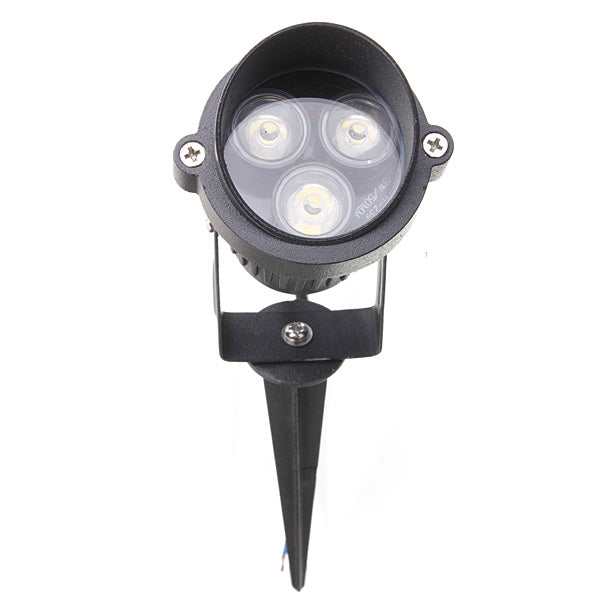 6W LED Flood Spot Lightt With Rod & Cap For Garden Yard IP65 DC 12-24V