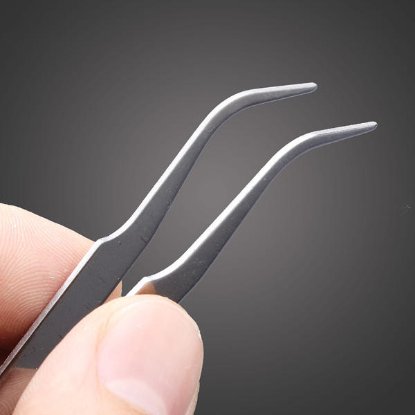 GOOI TS - 15 1mm 45 Curved Tweezers High Precision Rhinestone Tweezers
